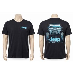 Jeep Graphic T Shirt XL Black Off Road 4x4 Truck Tee JEDCO Logo Casual